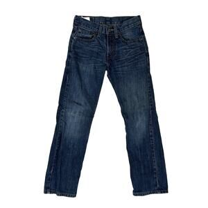 Levi’s 514 Slim Straight Leg Jeans Boys Size 10 Reg 25x25 Blue Denim Casual Kids